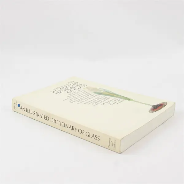 Vintage 1987 PB An Illustrated Dictionary of Glass Harold Newman 17 In Color 