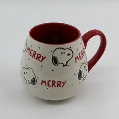 Gibson Overseas Peanuts Snoopy Merry Christmas Coffee Mug