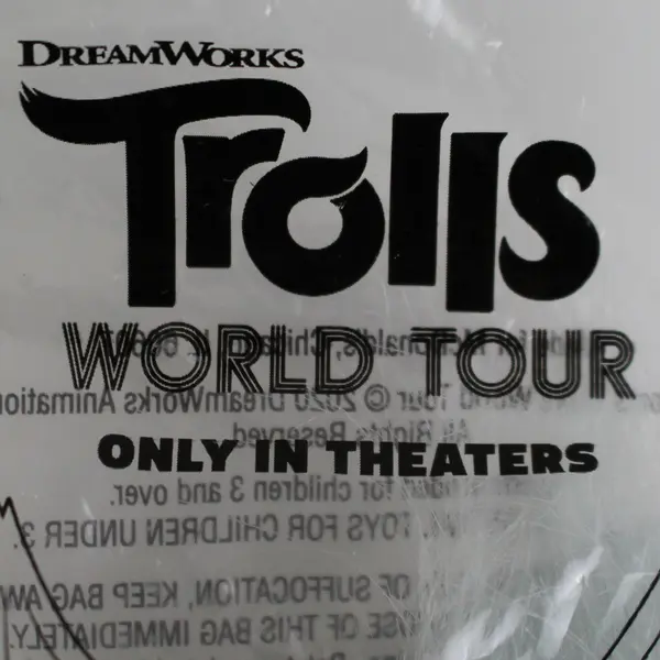 Sealed 2020 McDonald's Trolls World Tour Guy Diamond Happy Meal Toy