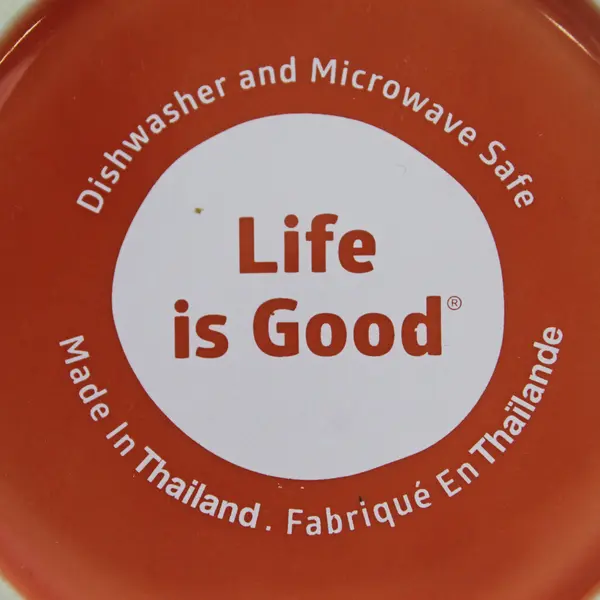 Orange Life Is Good Coffee Mug Do What You Love, Love What You Do