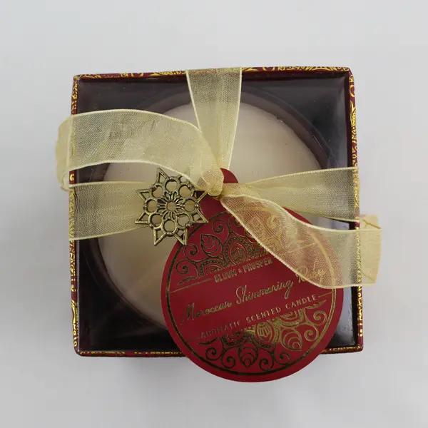 Bloom & Prosper Moroccan Shimmering Ruby Scented Candle