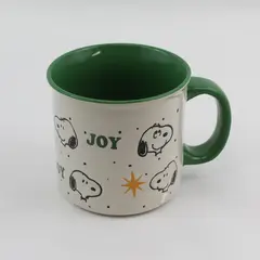 Gibson Overseas Peanuts Snoopy Joy Christmas Coffee Mug