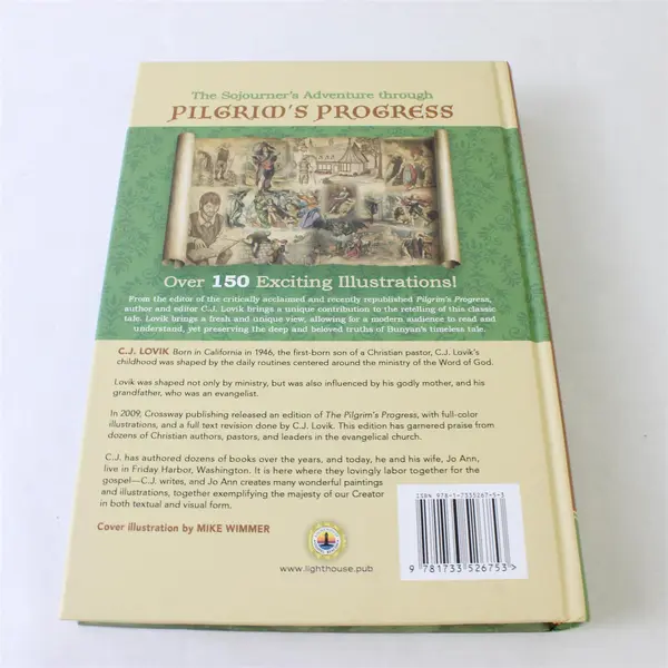 C J Lovik's 2019 The Sojourner's Adventure Through Pilgrim's Progress Hardcover