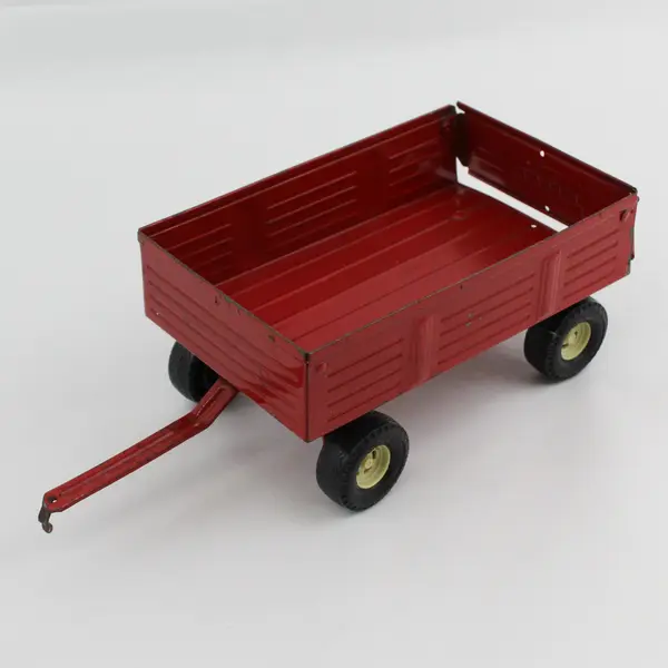 ERTL International Barge Wagon Vintage Metal Toy Trailer