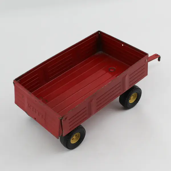 ERTL International Barge Wagon Vintage Metal Toy Trailer