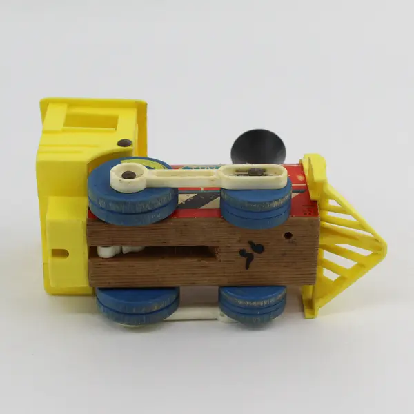 Vintage 1964 Fisher-Price Toot-Toot Wood Train Engine Pull Toy Model 643