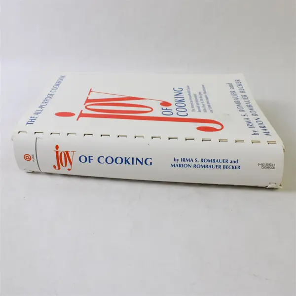 Joy of Cooking Irma S Rombauer Marion R Becker 1997 Plume Comb-Bound PB