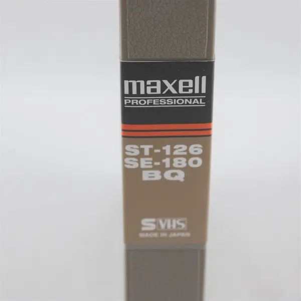 Set of 5 Maxell Professional S-VHS Tapes ST-126 SE-180 UNUSED