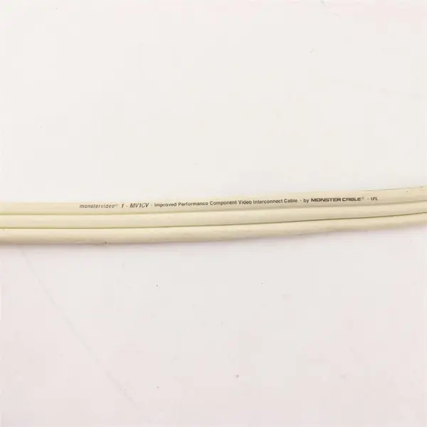 Monster MV1CV 1 Ft 3 RCA Male Component Video Cable