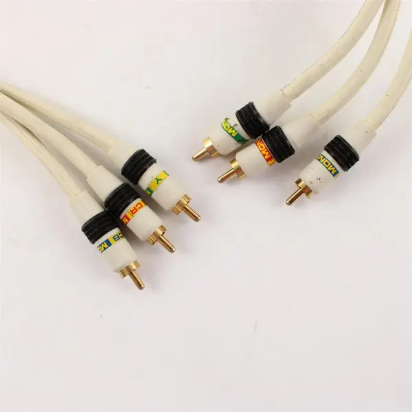 Monster MV1CV 1 Ft 3 RCA Male Component Video Cable
