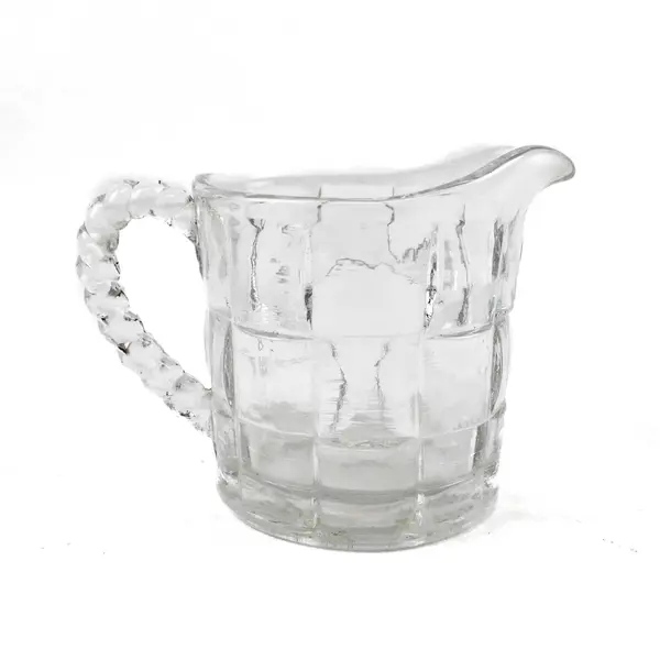Vintage Dalzell Viking Clear Country Craft Pattern Creamer