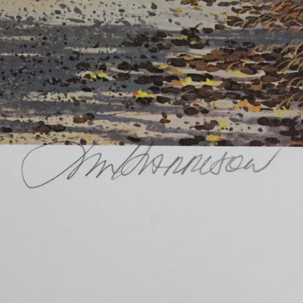 1982 Jim Harrison L.E. Windmill Art Print Signed Numbered 354/1500