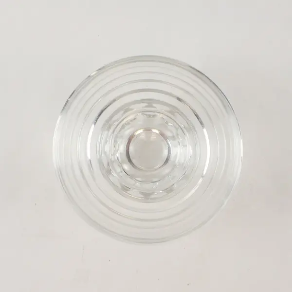 Vintage Anchor Hocking Depression Glass Manhattan Clear Ribbed Sherbet Bowl