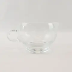 Princess House Heritage Hand Blown Glass Coffee Creamer No Lid