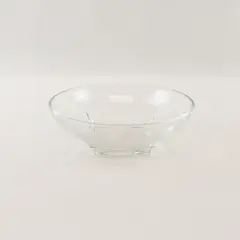 Vintage Hazel Atlas Colony Clear Round Glass Bowl Mid-Century