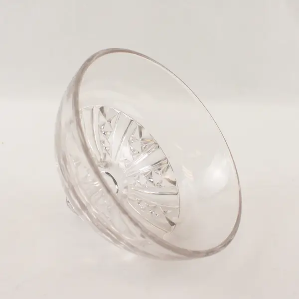 Vintage Clear Pressed Glass Dome Lid Butter Cheese Dish Replacement