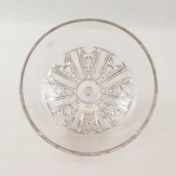 Vintage Clear Pressed Glass Dome Lid Butter Cheese Dish Replacement