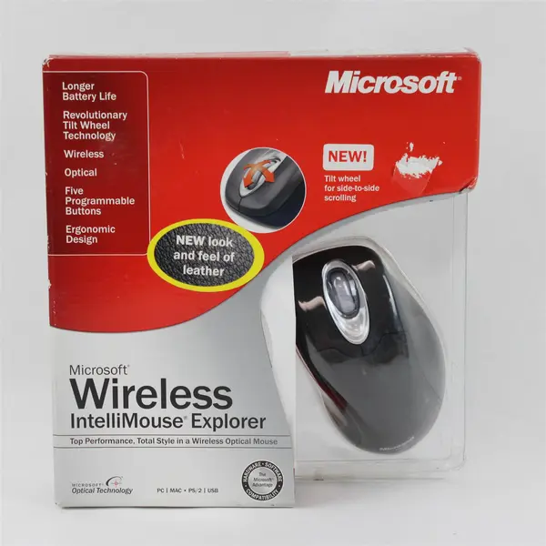 Microsoft Wireless Intellimouse Explorer Tilt Wheel Black (M03-00035)