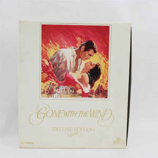 Gone With the Wind VHS 1990 2-Tape Deluxe Edition Box Set