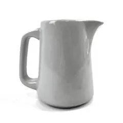 Vintage White Ceramic Pitcher Creamer Small Decorative Tableware