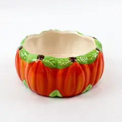 Royal Norfolk Pumpkin Candy Bowl Halloween Autumn Fall Decorative Dish