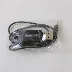 Unbranded Black USB Charger Power Only Cable 4.2V 400mA Untested