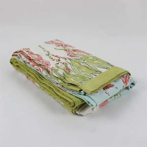 Couleur Nature By Bruno Lamy Fairies & Dragonflies Fabric Tablecloth 59" x 86"