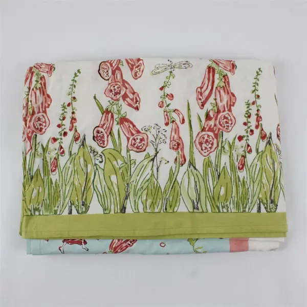 Couleur Nature By Bruno Lamy Fairies & Dragonflies Fabric Tablecloth 59" x 86"
