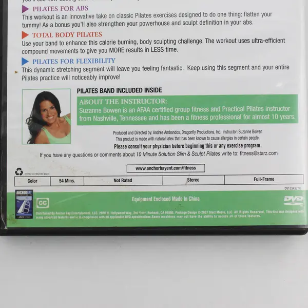 10 Minute Solution: Slim & Sculpt Pilates DVD only, 2007