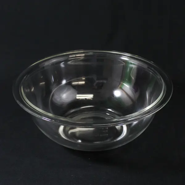 3 Piece Pyrex Clear Glass Nesting Mixing Bowl Set  322 323 325