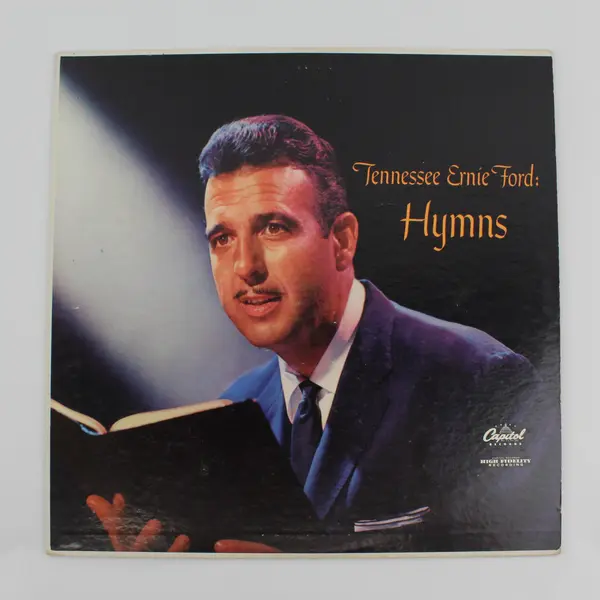 Tennessee Ernie Ford Hymns 12" LP Vinyl Record Capitol T 756