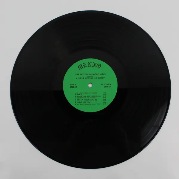 The Eastern Echoes Chorus "A Song Within My Heart" 12" Vinyl Record