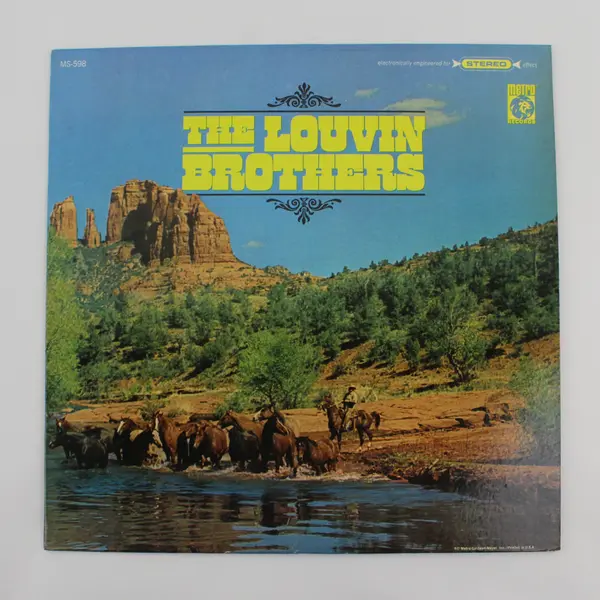 The Louvin Brothers 12 Inch LP Vinyl Record Metro Records Folk Gospel