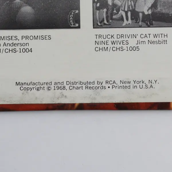 Lynn Anderson Big Girls Don't Cry LP Chart Records CHS-1008