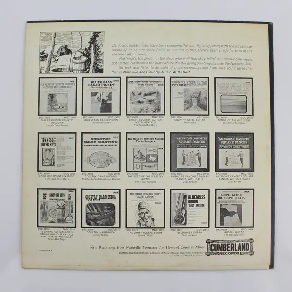 Cumberland Gap Gospel Quartet Country Camp Meeting 12" Vinyl Record
