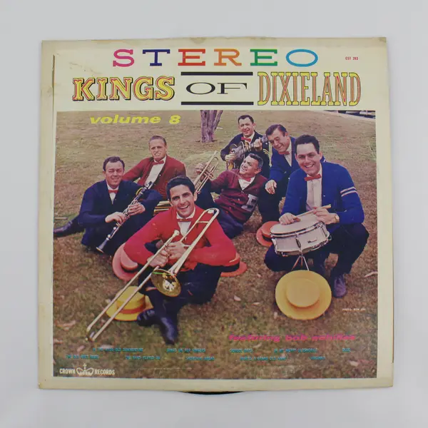 Kings of Dixieland Volume 8 Featuring Bob Achilles CST 283 LP