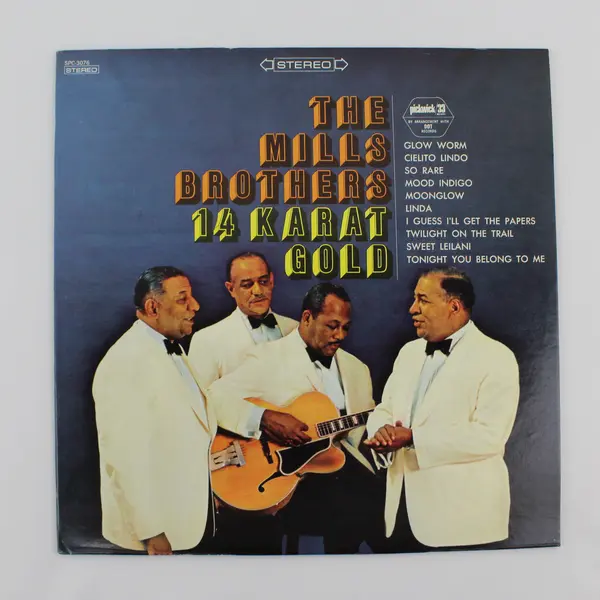 The Mills Brothers 14 Karat Gold 12" Vinyl Record