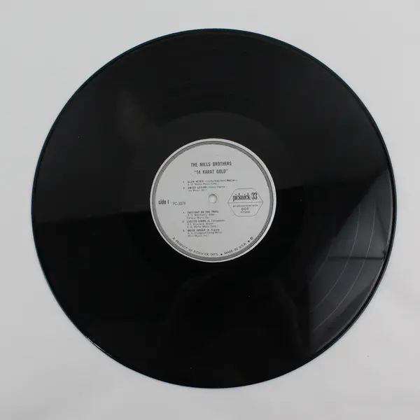 The Mills Brothers 14 Karat Gold 12" Vinyl Record