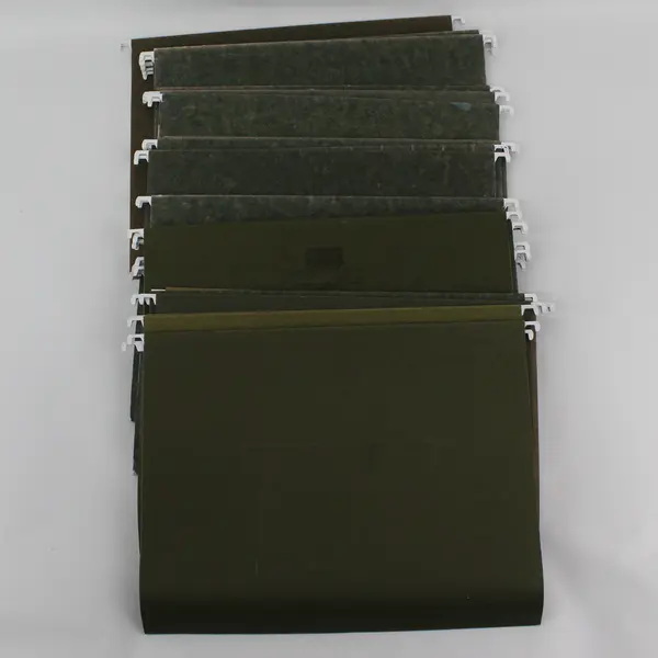 Lot of 24 Sparco Green Hanging File Folders Letter Size SP15214