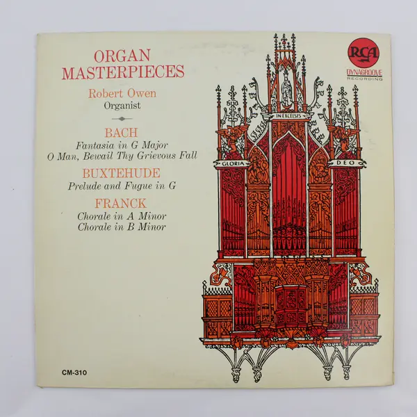 Robert Owen Organ Masterpieces 12" Vinyl Record RCA Victor CM-310