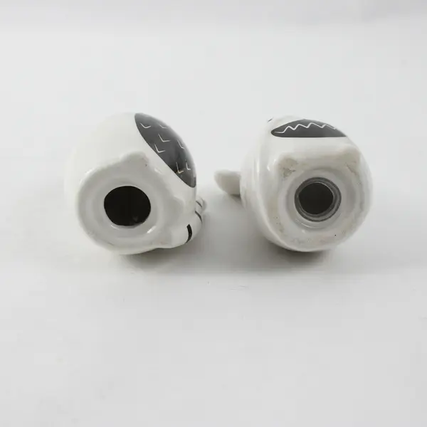 Formano Ceramic Salt & Pepper Shaker Set Cat Mouse 3 Piece