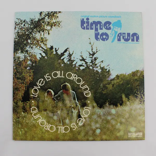 Tedd Smith Time To Run Love Is All Around 12" Vinyl Soundtrack