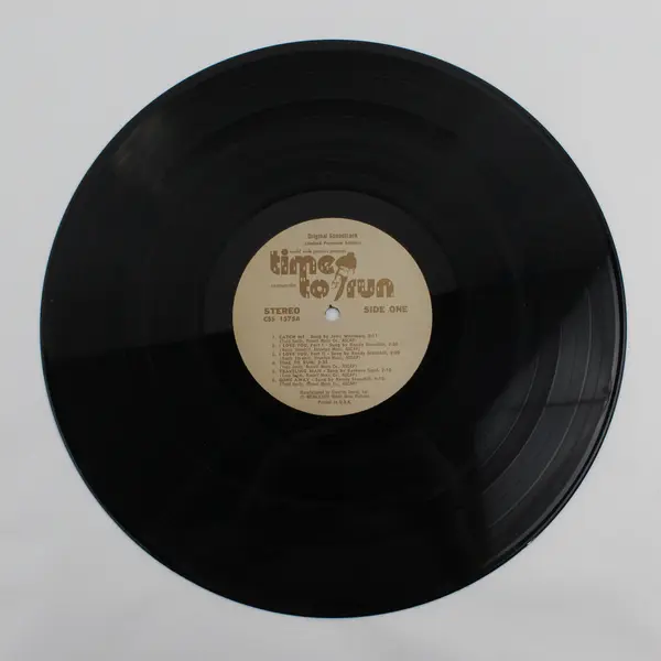 Tedd Smith Time To Run Love Is All Around 12" Vinyl Soundtrack