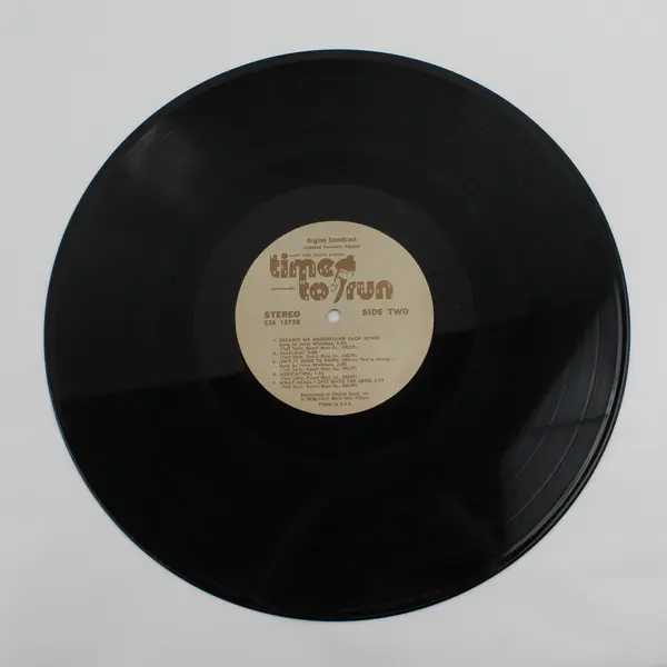 Tedd Smith Time To Run Love Is All Around 12" Vinyl Soundtrack