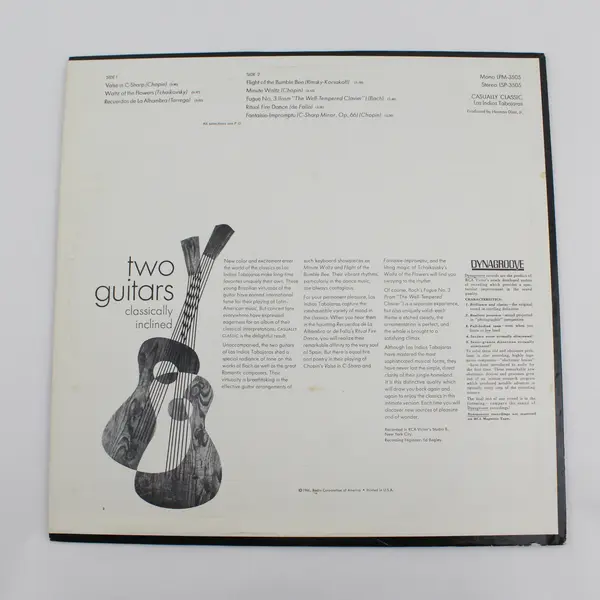 Los Indios Tabajaras Casually Classic 12" Vinyl Record