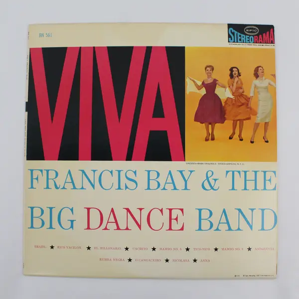 Francis Bay & The Big Dance Band, Viva 12" Vinyl Record