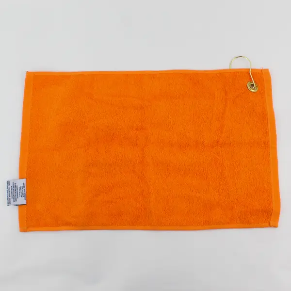 Clubtails The Original Cocktail in a Can Orange Cotton Golf Towel w/ Hook