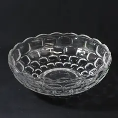 Vintage Federal Glass Yorktown Colonial 9.5” Salad Serving Bowl
