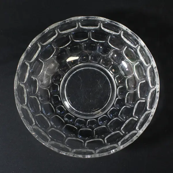 Vintage Federal Glass Yorktown Colonial 9.5” Salad Serving Bowl