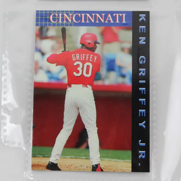 Mixed Lot of 3 Vintage Baseball Cards Ken Griffey Jr. Mariners Reds
